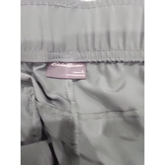 Eddie Bauer Pants Traveler Ankle Lightweight Stretch Green UPF50+ Women's Large - Picture 5 of 8